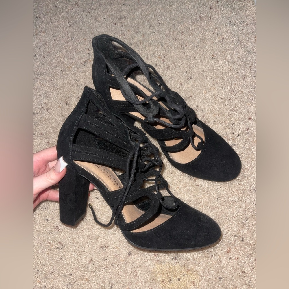 Christian Siriano Lace Up Heels
